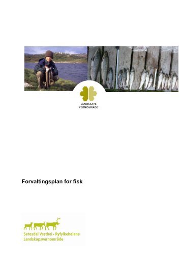 Forvaltningsplan for fisk (SVR)