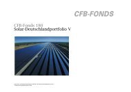 CFB-Fonds 180 Solar-Deutschlandportfolio V - Naspa