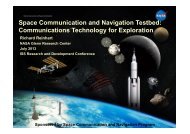 Space Communication and Navigation Testbed ... - NASA