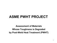 asme pwht project
