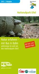Natur erfahren – mit Bus & Bahn - Nationalpark Eifel