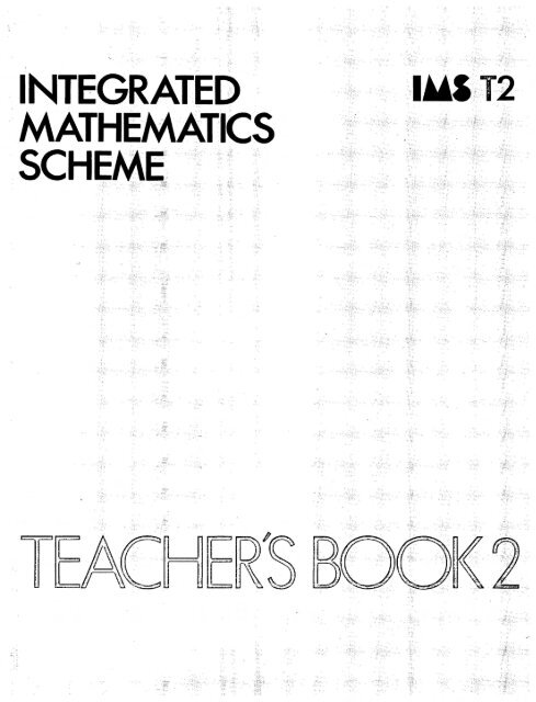 Integrated mathematics scheme: IMS T2 - National STEM Centre
