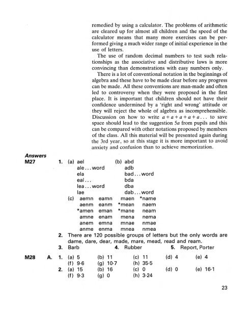 Integrated mathematics scheme: IMS T2 - National STEM Centre