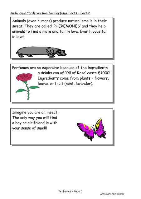 Adapted version (pupil worksheet) - National STEM Centre