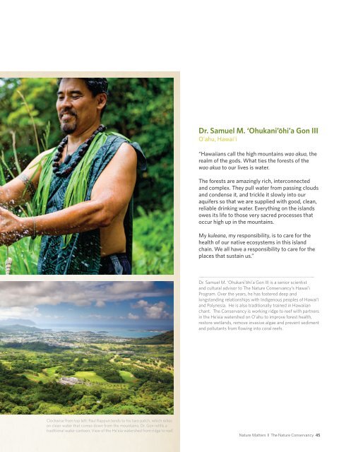 2012 Annual Report - The Nature Conservancy