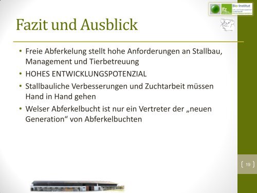 Erfolgreiche Sauenhaltung mit der Welser Abferkelbucht - Naturland