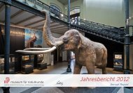 Jahresbericht 2012 - Museum für Naturkunde