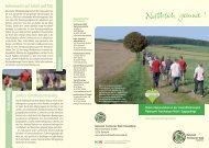 Flyer - Naturpark Teutoburger Wald / Eggegebirge