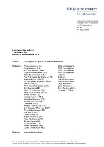 Referat af lodsejermøde nr. 2 den 12.06.2008 - Naturstyrelsen