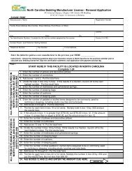 Renewal Manufacturer Bedding License Application Form