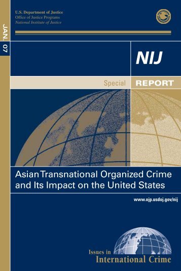 Asian Transnational Organized Crime and Its Impact on the United ...
