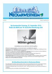 Kalenderwoche 38 (erschienen am 20.09.2013) - Gemeinde ...