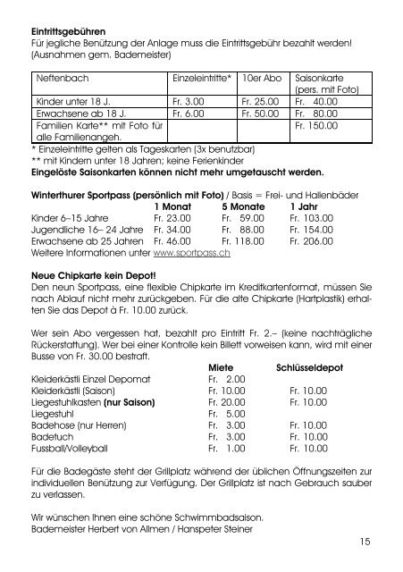 Mitteilungsblatt - Gemeinde Neftenbach