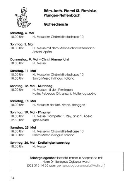 Mitteilungsblatt - Gemeinde Neftenbach