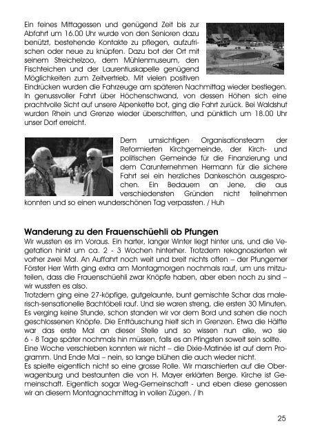 Mitteilungsblatt - Gemeinde Neftenbach