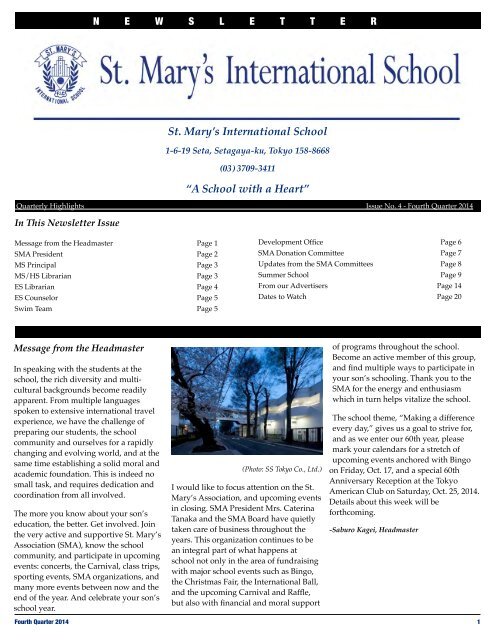 Smis Newsletter 14 05