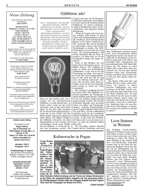 NZg_35-2009 - Neue Zeitung