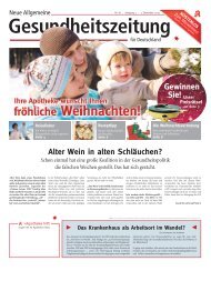 Neue Allgemeine Gesundheitszeitung fÃ¼r Deutschland, Nr . 81 ...
