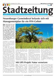 Stadtzeitung KW 23 - Stadt Neuenburg am Rhein