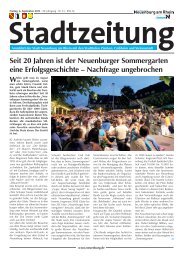 Stadtzeitung KW 36 - Stadt Neuenburg am Rhein