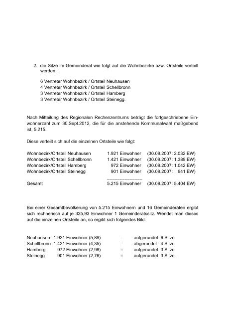 Protokoll - Neuhausen Enzkreis
