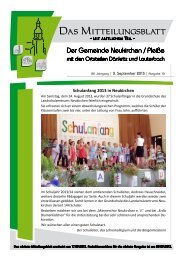 Ausgabe 10/2013 - Neukirchen/Pleiße