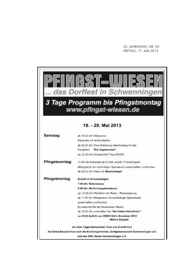 Amtsblatt KW 20 - Neuler