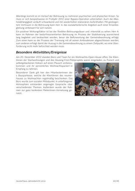 Jahresbericht 2012 (pdf) - neunerHAUS