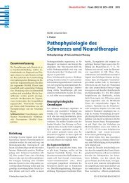 PR AX IS - Neuraltherapie