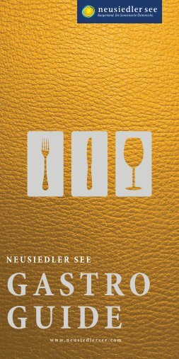Gastroguide Neusiedler See
