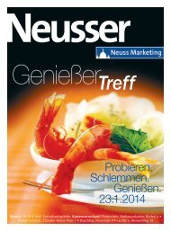 Neusser: Genießer Treff 2014 - Neuss Marketing