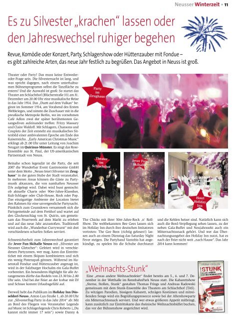 Neusser Â»WinterzeitÂ« - Neuss Marketing