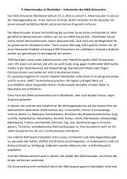 5. Adventszauber in Oberbieber – Information des ... - Stadt Neuwied