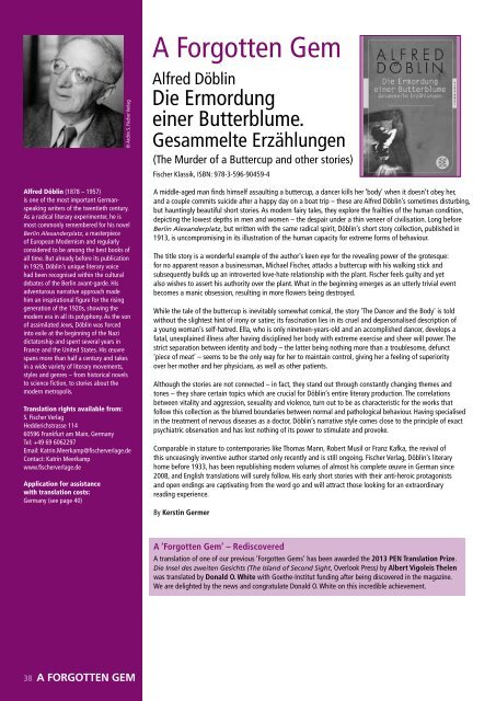 issue 34 - New Books in German