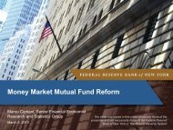 Presentation slides - Federal Reserve Bank of New York