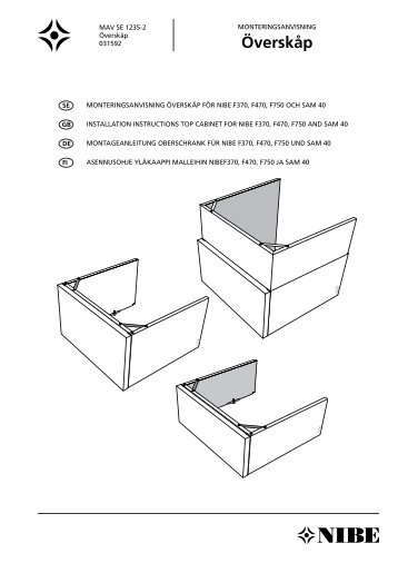 Ã–verskÃ¥p - nibe.com