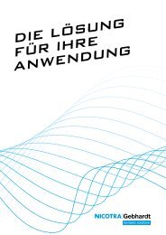 Die Lösung für ihre AnwenDung - Nicotra Industrial Fans