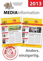 MediaInformation - Gewerbeverein Nidderau