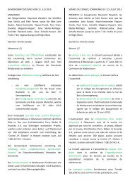 GEMEINDERATSSITZUNG VOM 12. JULI 2013 ANWESEND: der ...