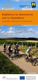 Radfahren im Weinviertel und in Südmähren - Niederösterreich
