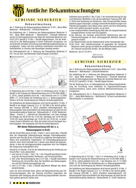 Rat beschließt Doppelhaushalt 2013/2014 - Gemeinde Niederzier