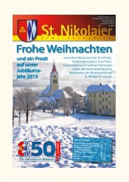 Winter 2012.pdf - Marktgemeinde St. Nikolai im Sausal