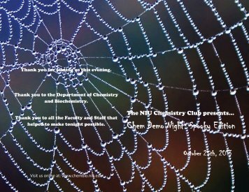 Chem Demo Night: Spooky Edition