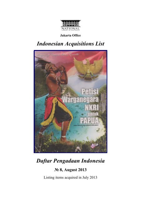 Ada Surga Di Telapak Kaki Ibu National Library Of Australia