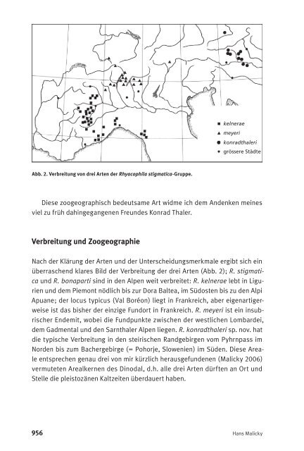 Revision der alpinen Arten der Rhyacophila stigmatica-Gruppe ...