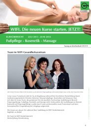 Kursübersicht Fusspflege-Massage-Kosmetik.pdf - WIFI ...
