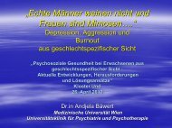 Dr. Bäwert - Echte Männer weinen nicht und Frauen sind Mimosen