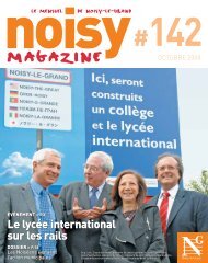 noisy-magazine-142.pdf - Ville de Noisy-le-Grand