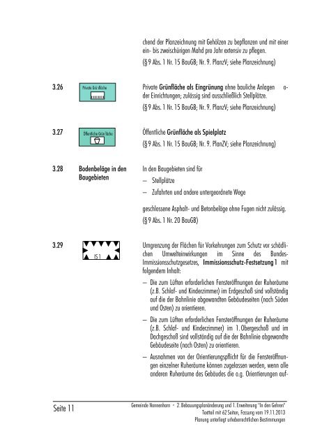 "In den Gehren" vom 19.11.2013 Text - Nonnenhorn