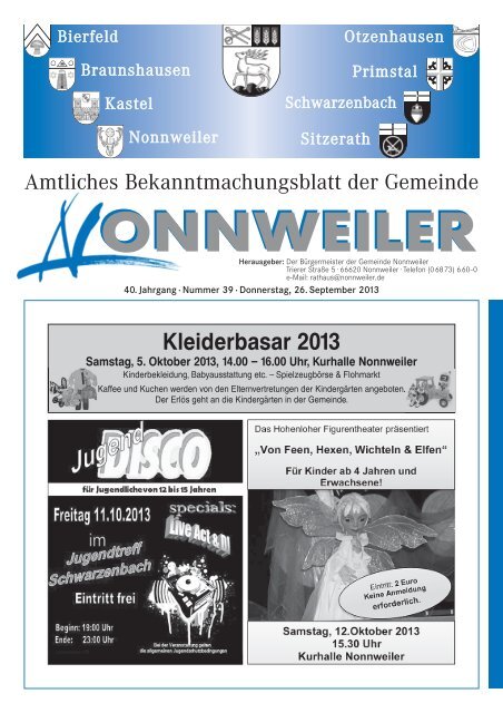 KW 39 - Gemeinde Nonnweiler